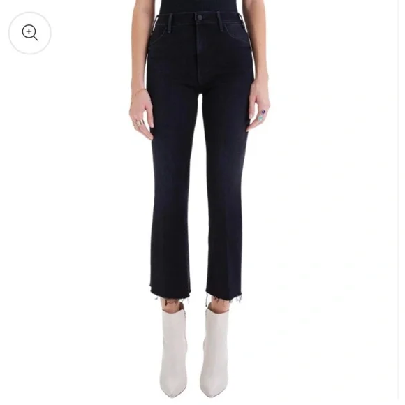 EUC MOTHER Hustler Ankle Fray Jeans Size 28 - Picture 1 of 12